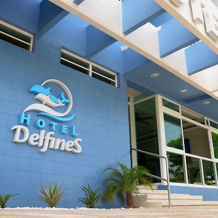 Hotel Delfines - A 2 Calles Del Acuario Veracruz Exteriör bild